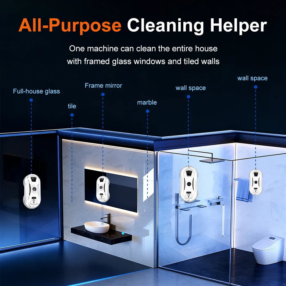 Smart Shine Glass Robot Cleaner