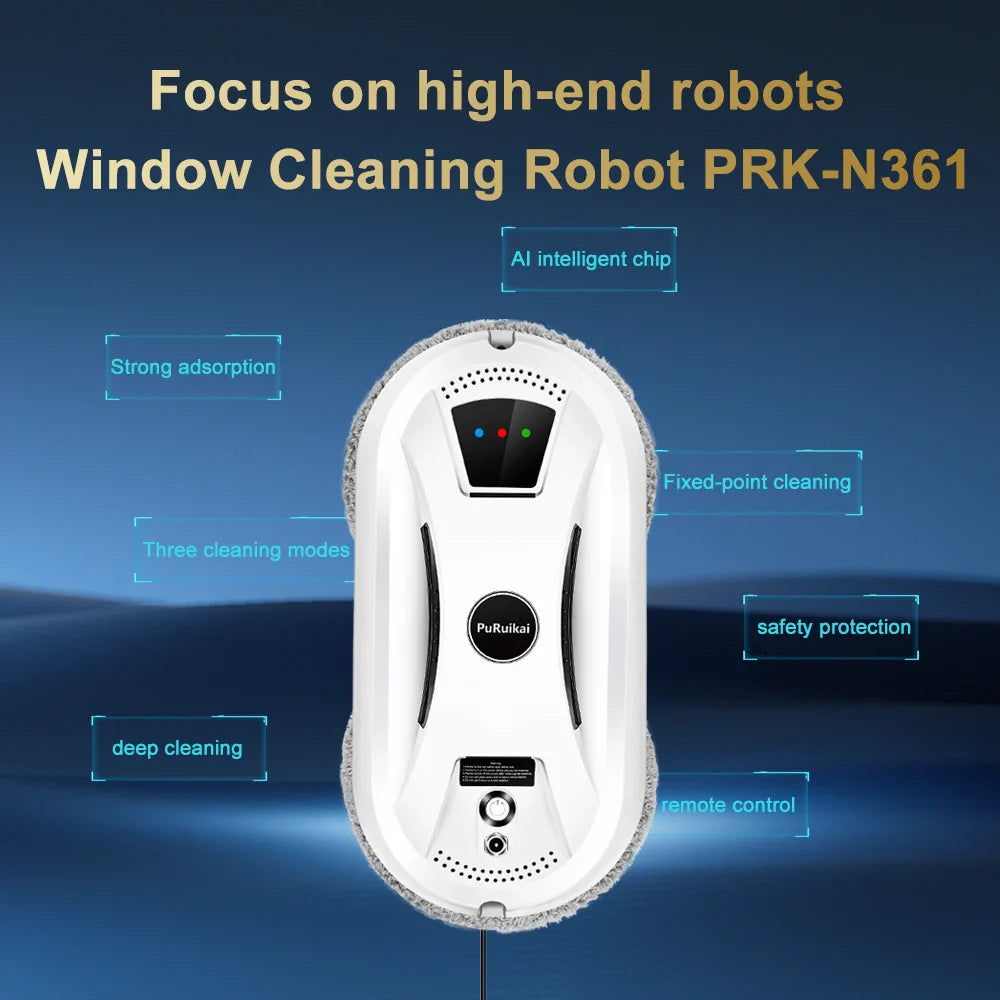 Smart Shine Glass Robot Cleaner