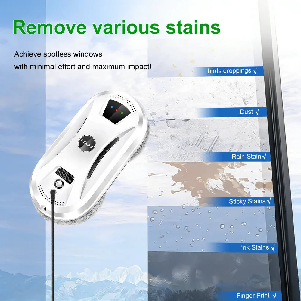 Smart Shine Glass Robot Cleaner